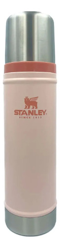 Termo Stanley Rosado 600 Ml Original Kirkor 24 Hrs Caliente