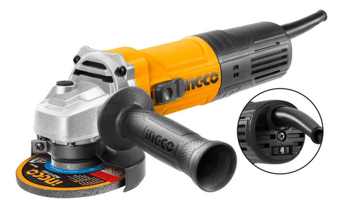 Amoladora 900w 115mm Ingco Ag900285 Velocidad Variable